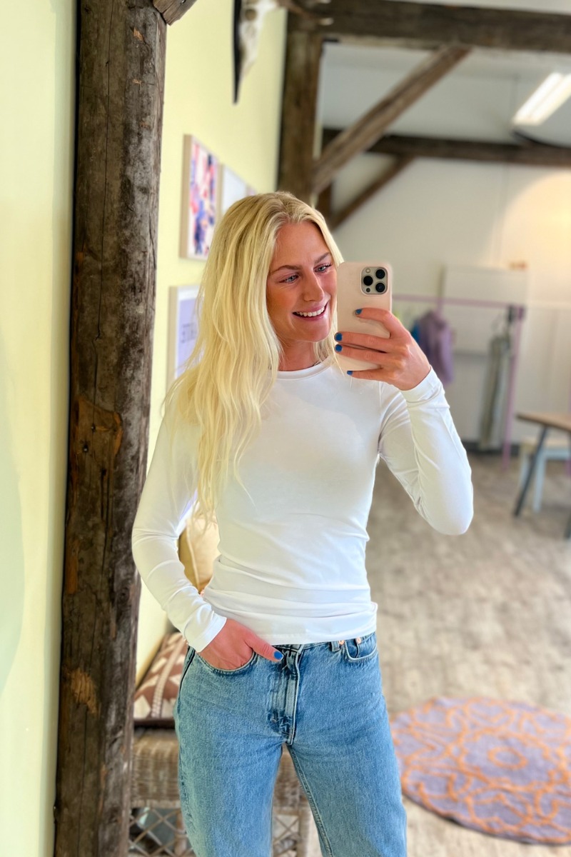 View Bluse Stabil Top 000 White