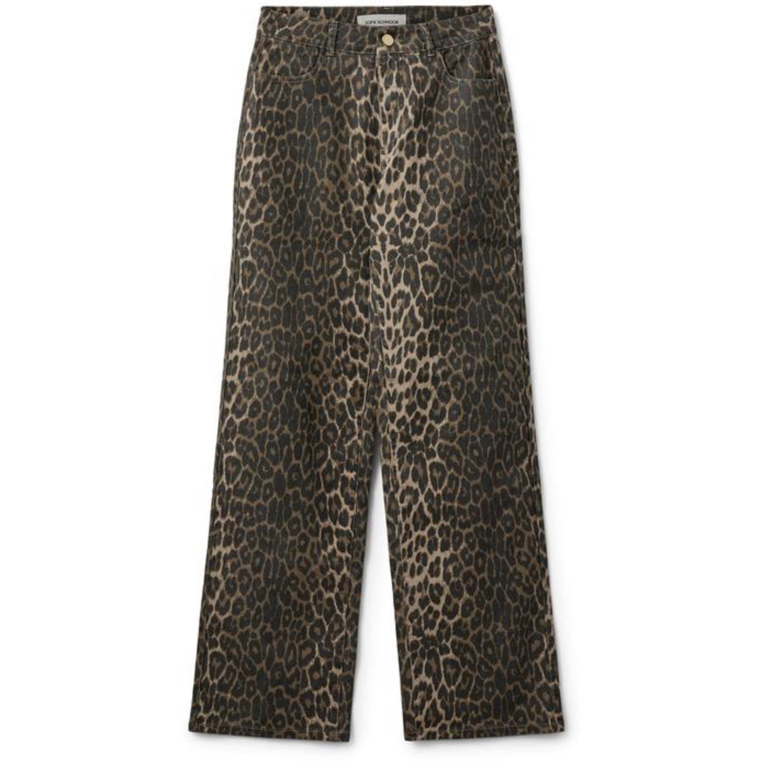 Sofie Schnoor Leopard Bukser Str 176