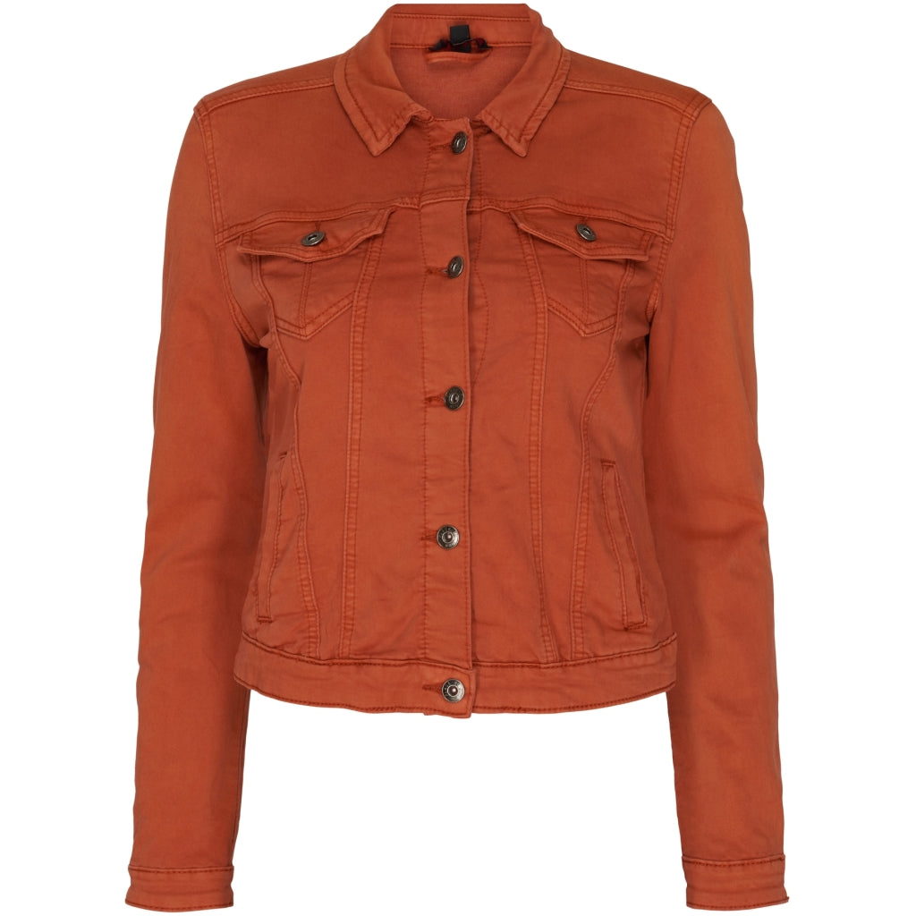 Place Jour Denim Jakke 60020 Orange