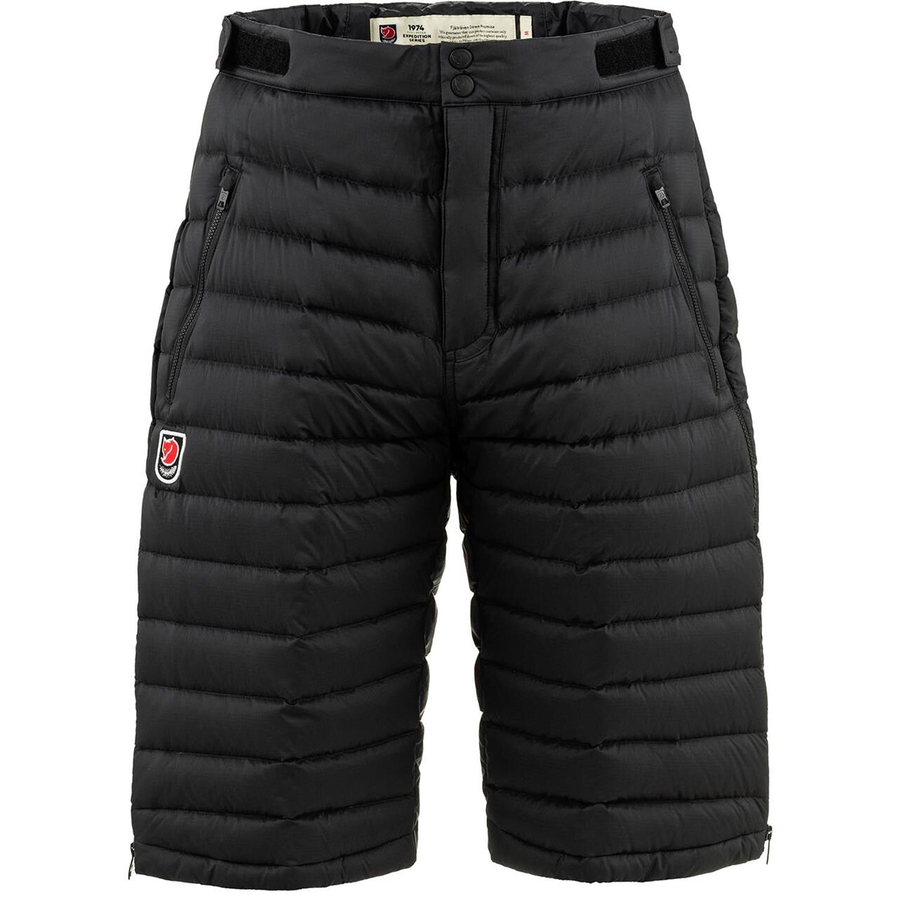 Fjallraven Mens Expedition Down Knickers Sort Black 550 Large