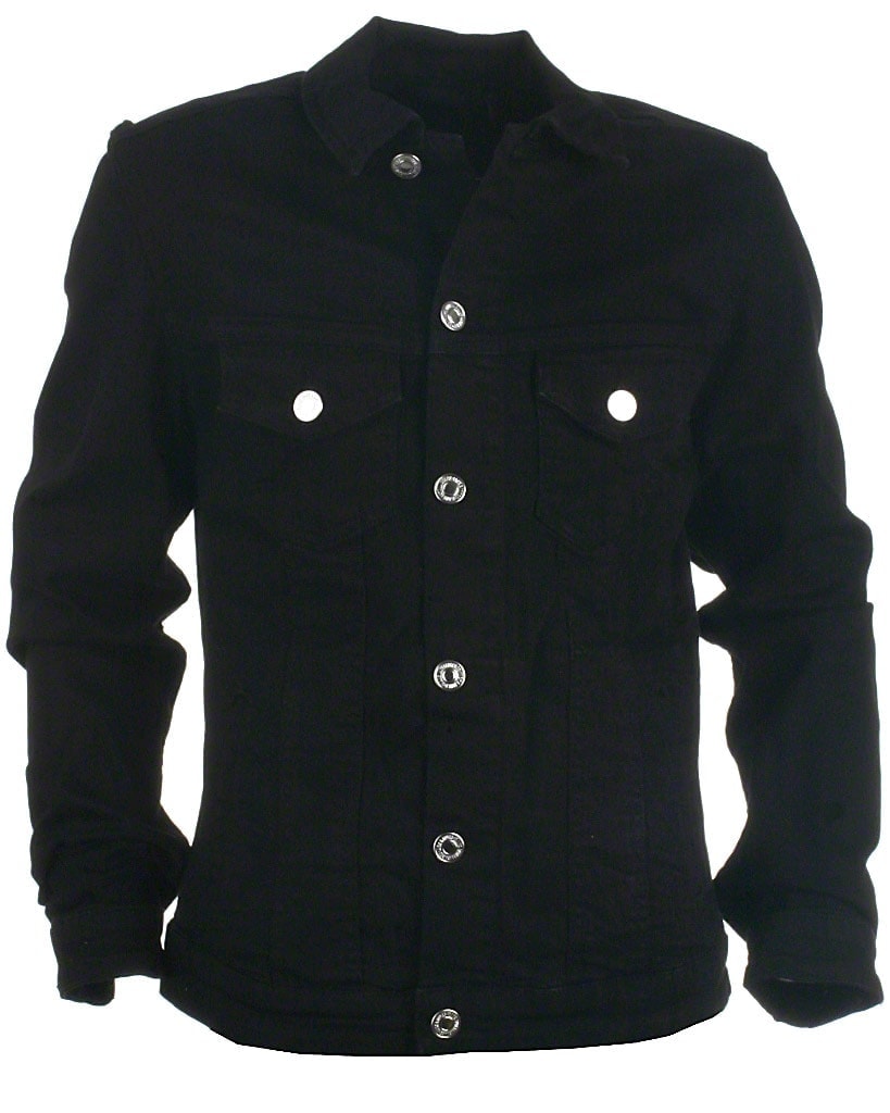Jack & Jones Denim Jakke Sort Alvin Jos 176 +