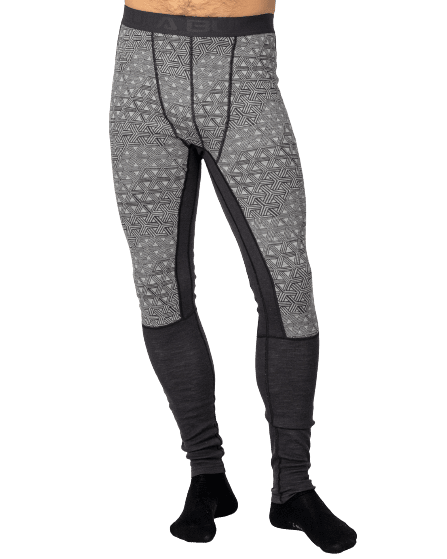 Bula 100 Merino Uld Bukser Herre Farve: Grå Størrelse: