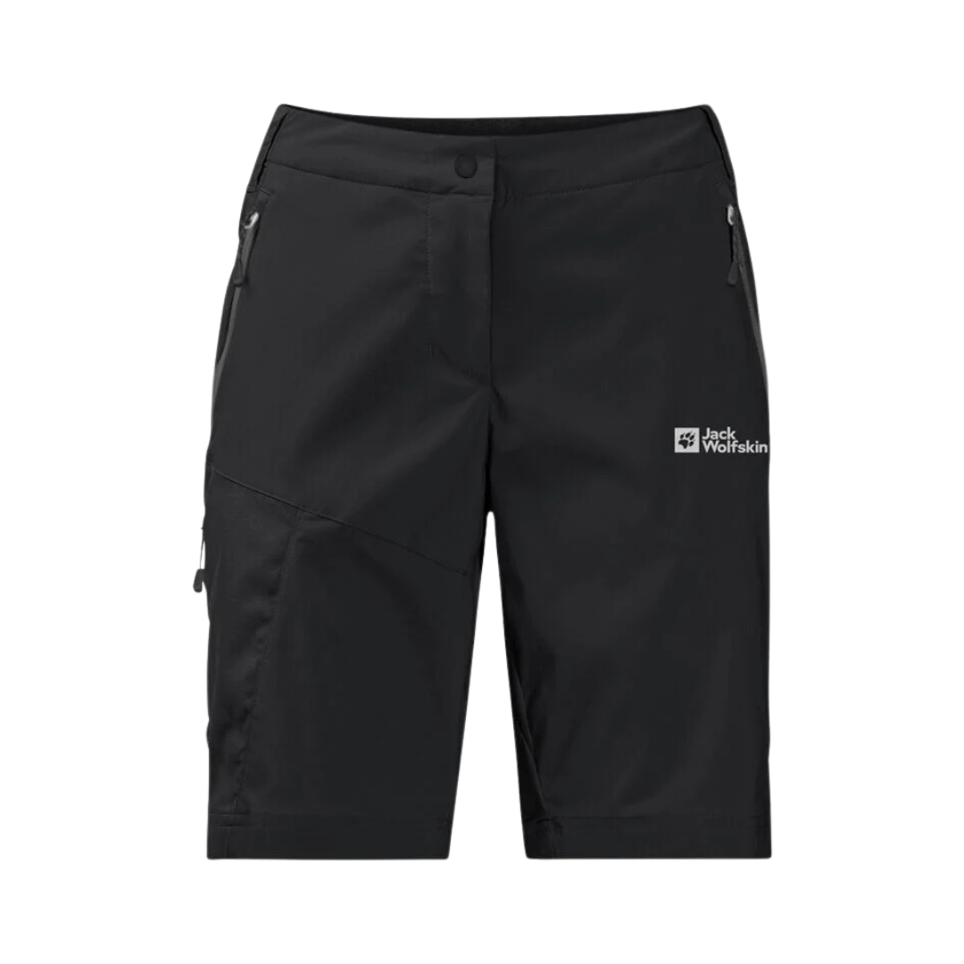 Shorts Dame Jack Wolfskin Glastal Shorts Sort